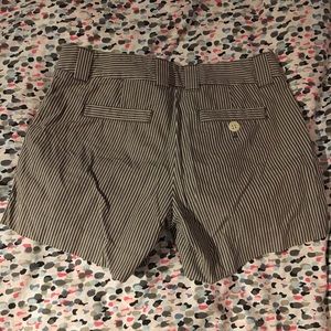 Jcrew pin stripe shorts